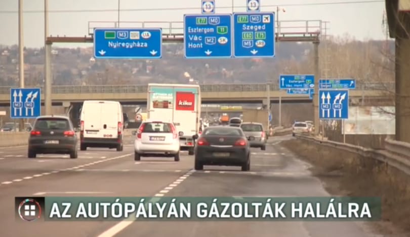 Összeveszett barátjával, ezért gyalogolt az úttesten az M3-ason halálra gázolt nő