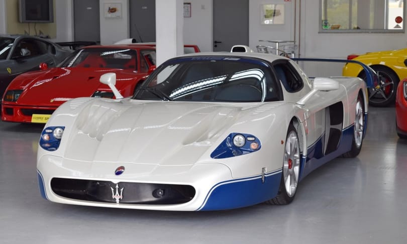 A Ferrari Enzónál is sokkal ritkább Maseratit kínálnak eladásra