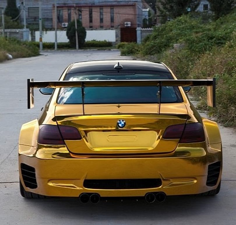 Megvadított M3-as BMW Kínából