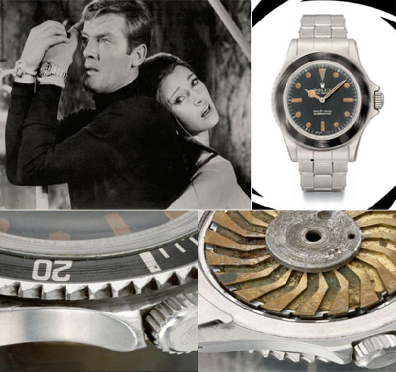 Kalapács alatt James Bond 1973-as Rolex karórája