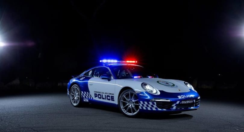 Porsche 911-est kapott Új-Dél-Wales rendőrsége
