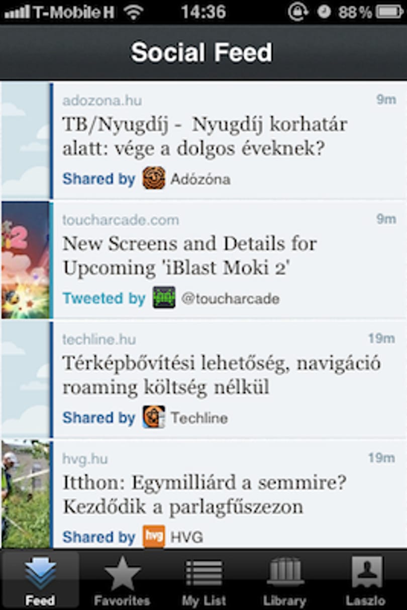 Olvassunk kényelmesen online tartalmakat iPhone-on