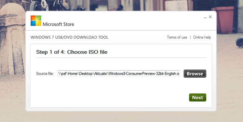 Tipp: bootolható USB készítése a Windows 8 letölthető ISO változatából
