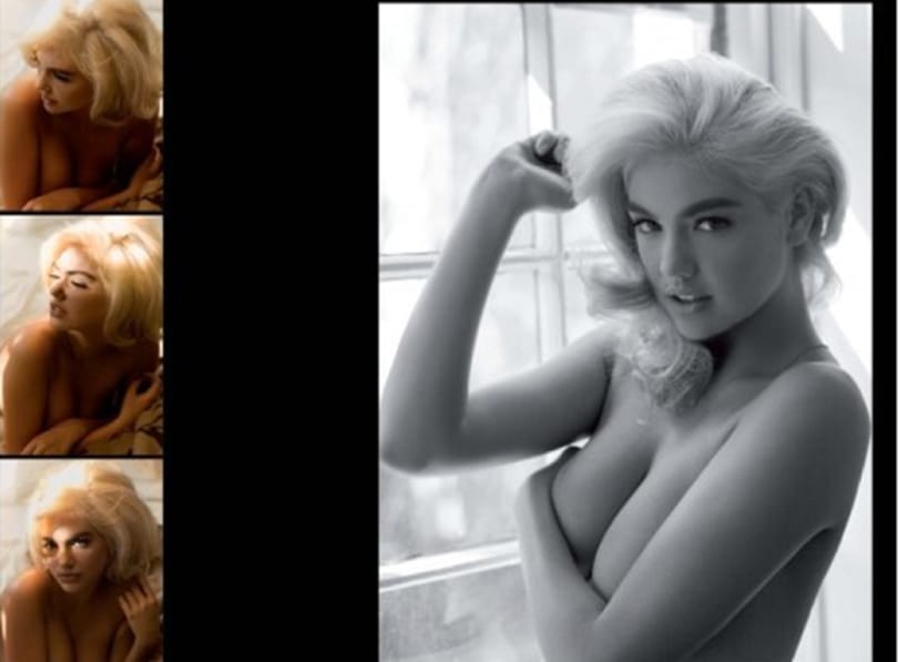 Lindsay után Kate Upton is Monroe nyomdokaiba lép