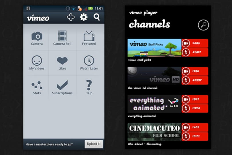 Letölthető a hivatalos Vimeo app Androidra és Windows Phone-ra