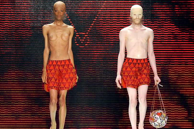 Műlábú és anorexiás modellek a berlini divathéten – fotók