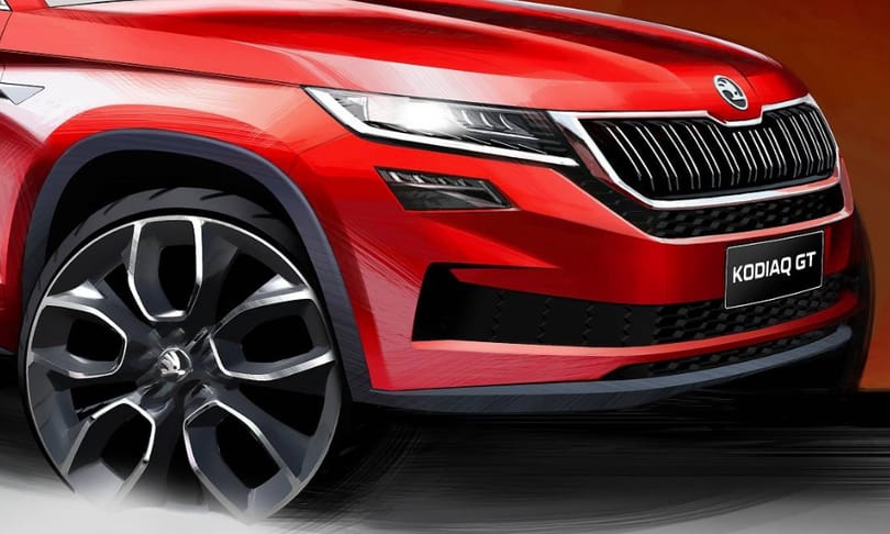Első hivatalos képek: itt a BMW X4-re hajazó Skoda Kodiaq GT