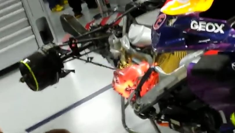 Így búcsúztatta a Red Bull a Renault V8-as F1-hajtóművét - videó