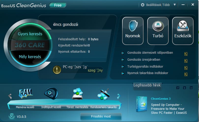Lelassult a gépe? Akkor próbálja ki ezt a programot!