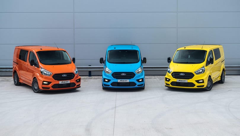 Jönnek a Ford Transit ralis változatai