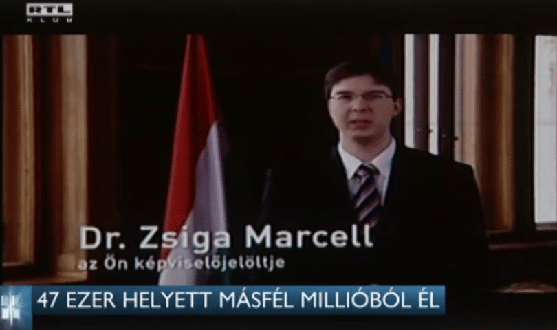 Havi másfél milliót keres a fideszes Zsiga Marcell