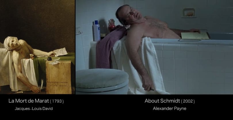 Meglepő párosítások: klasszikus festményeket idéző filmjelenetek