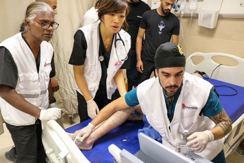 Az Orvosok Határok Nélkül azt állítja, megszakadt a kapcsolat a gázai munkatársaikkal