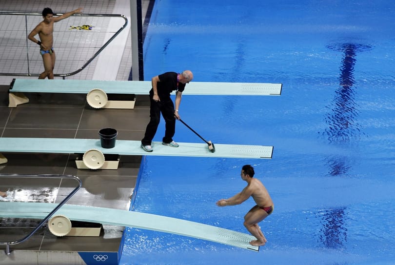 A nap képe: lázas készülődés a londoni olimpia előtt