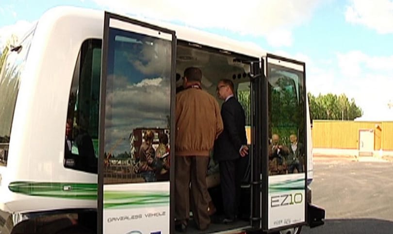 Vezető nélküli busz a tömegközlekedésben?
