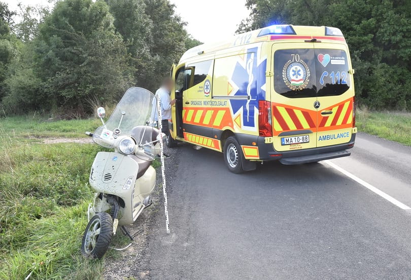 Robogós karambolozott egy őzzel Szombathelynél