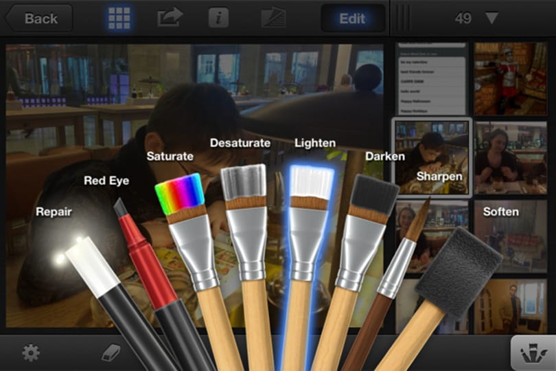 Kipróbáltuk: ilyen lett az iPhoto az iPaden és az iPhone-on