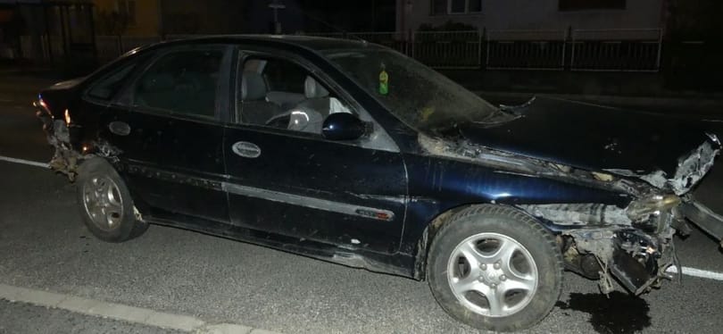 Pechje volt a részeg sofőrnek: hiába menekült el a baleset helyszínéről, a rendszáma ott maradt