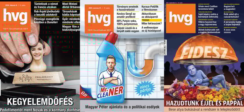 Többet mond ezer szónál: 2024 legjobb HVG-címlapjaival indul az új év