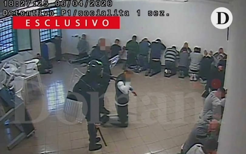 Brutális bántalmazásokról készült felvételek szivárogtak ki egy olasz börtönből