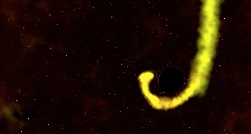 Ízekre tépett egy csillagot egy fekete lyuk – a NASA pedig 