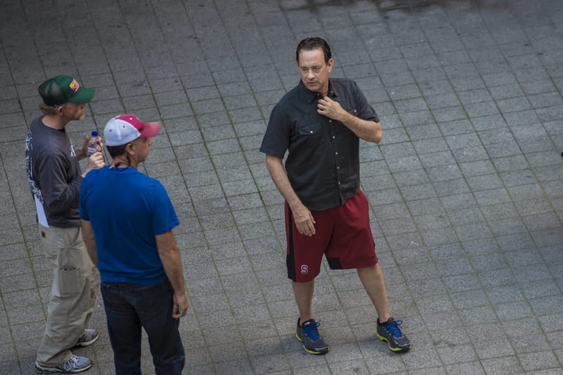 Tom Hanks odavan Budapestért