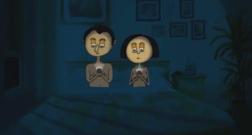 Tényleg ilyenek lennénk? Animáció az okostelefon-generációról