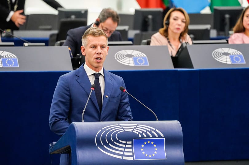 Magyar Péter nélkül tárgyaltak a mentelmi jogáról az EP-ben