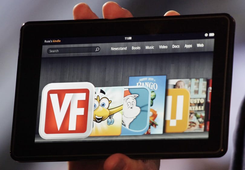 iPad vetélytárs érkezik: Amazon Kindle Fire