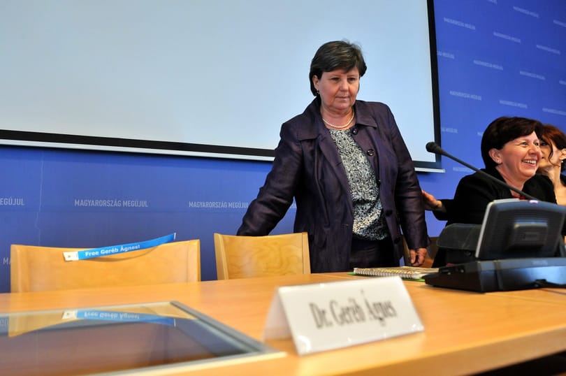 Letiltotta a bíróság Geréb Ágnes előadását