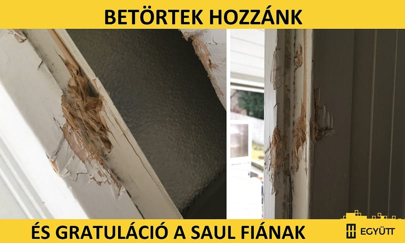 Betörtek Juhász Péterhez, de nem vittek el semmit
