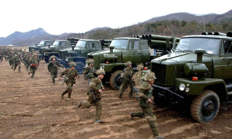 Észak-Korea felrúgja a fegyverszünetet