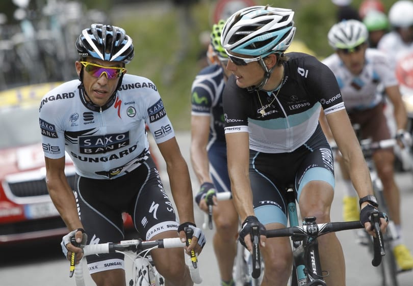 Andy Schleck ugrott az élre a Tour de France-on
