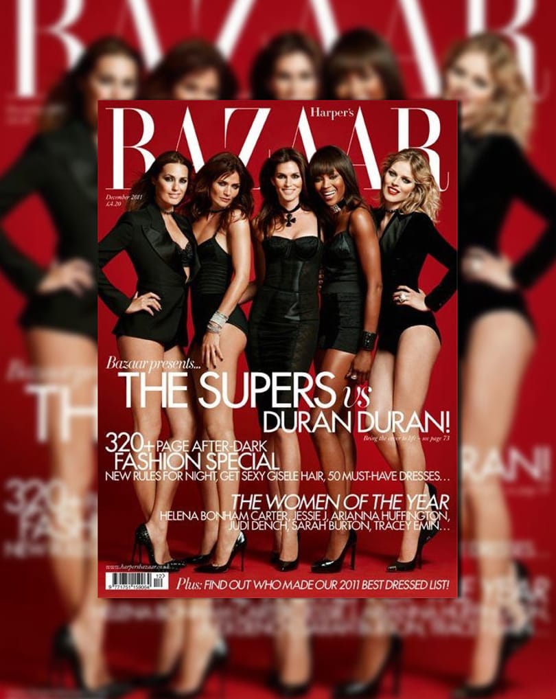Öt szupernő a Harper’s Bazaar címlapján