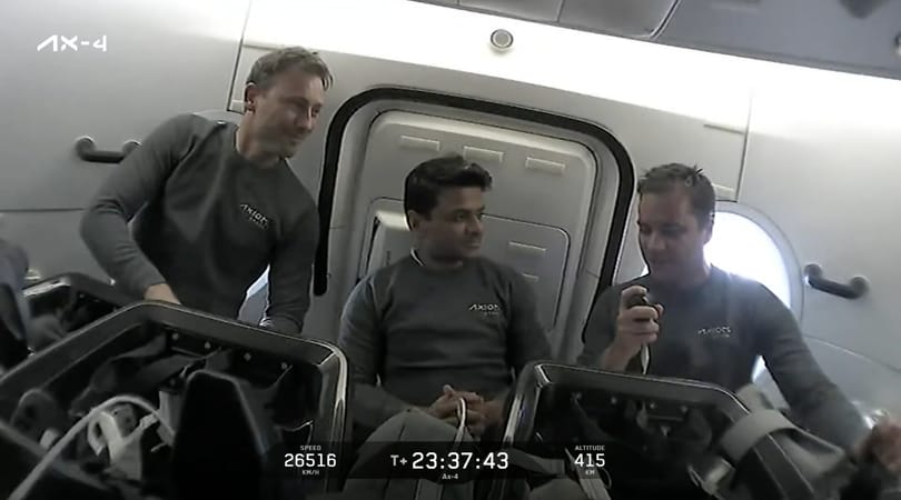 Itt az első videó: élőben jelentkezett be az űrből Kapu Tibor