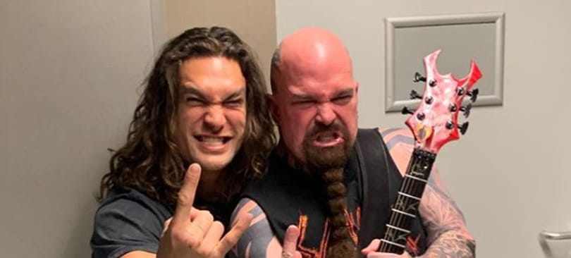 Jason Momoa most a Slayer budapesti koncertjére ugrott be
