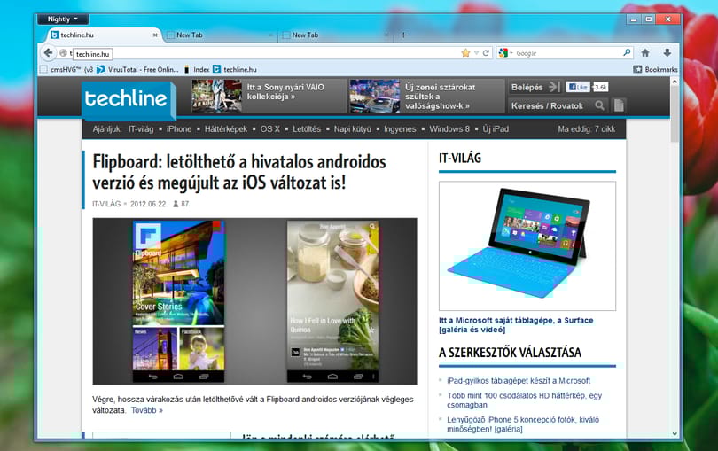 Bárki kipróbálhatja a Firefox készülő, új felületét!