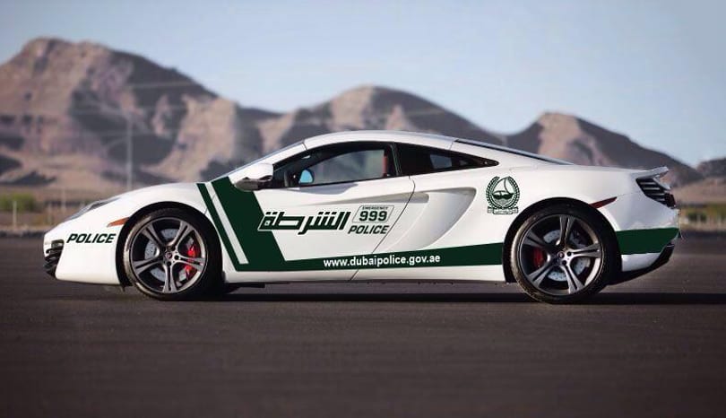 Már McLarenje is van a dubaji zsaruknak