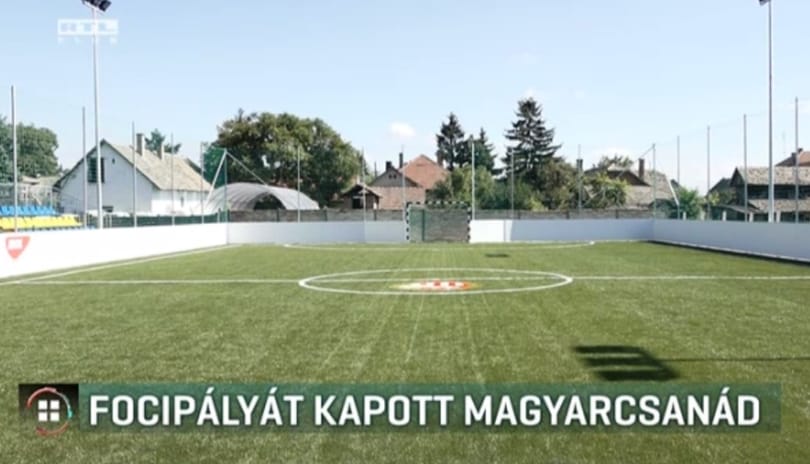 Focicsapat még nincs, de műfüves focipálya már van Magyarcsanádon