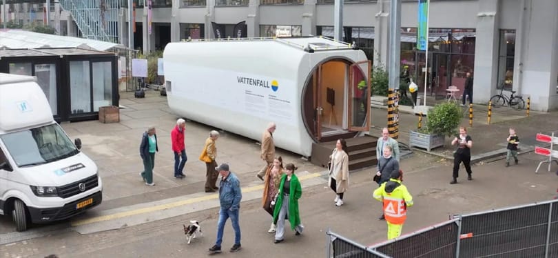 A szemétdombra dobás helyett 35 nm-es lakássá alakíthatók át a kiszuperált szélturbinák