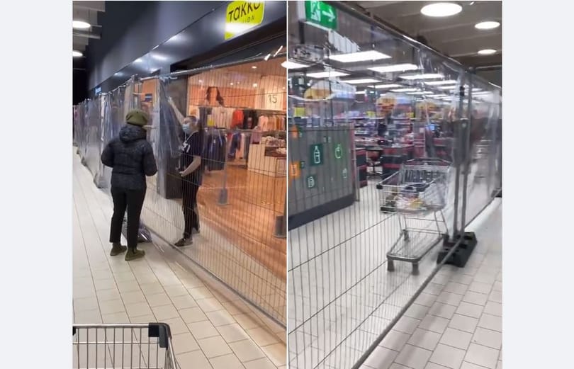 Kerítéssel választották szét az oltottakat és az oltatlanokat Romániában