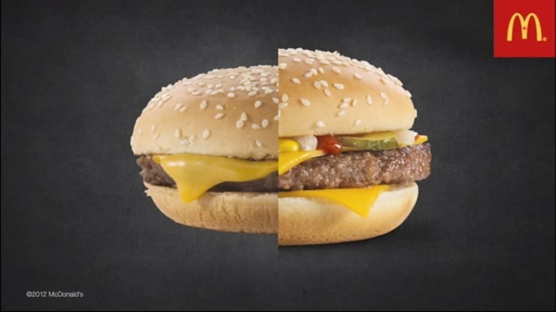 Ezért néznek ki jól a fotókon a gyorséttermi hamburgerek