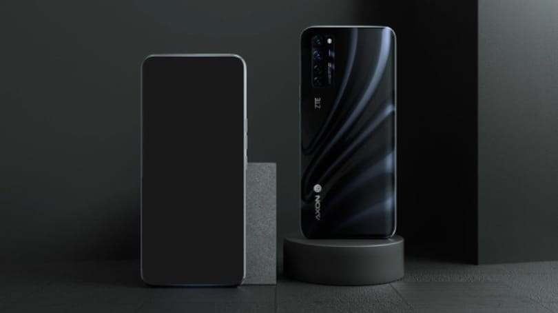 A ZTE új telefonjának előlapján nem látszik a kamera, pedig van benne