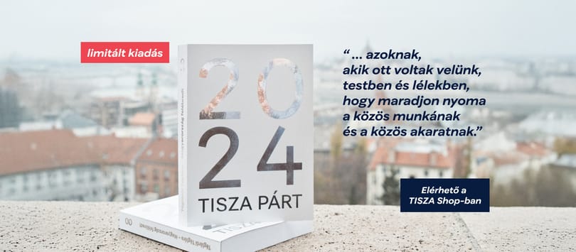 Könyvet adott ki Magyar Péter az elmúlt kilenc hónapról
