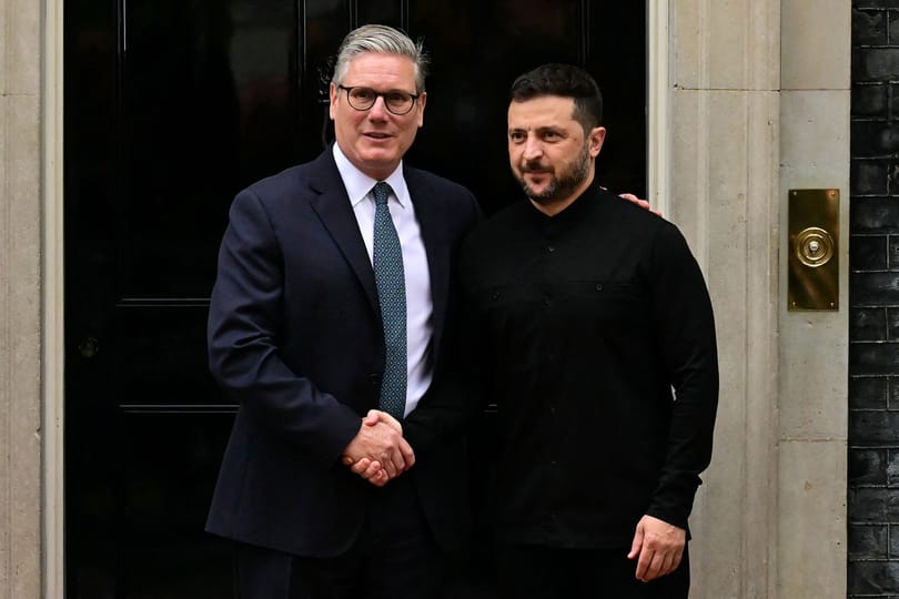 Zelenszkijt Londonban fogadta a brit miniszterelnök