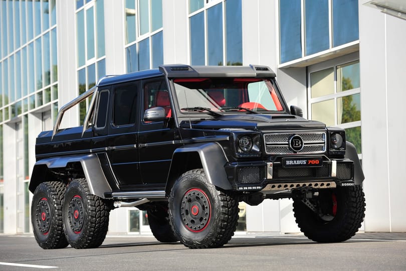 Luxusharckocsi lett a hatkerekű Mercedes terepjáróból - fotók