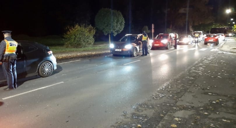 Négyezer autóst szondáztattak meg egy éjszaka alatt, bőven akadt bűncselekményi kategória 