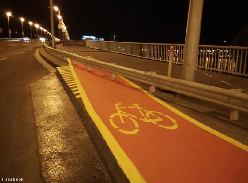 Kijavíthatják Budapest legbizarrabb kerékpárútját – fotók