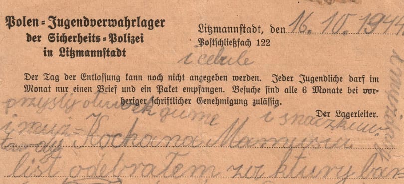 Gyermekek koncentrációs táborból írt leveleit találták meg kutatók egy magángyűjteményben