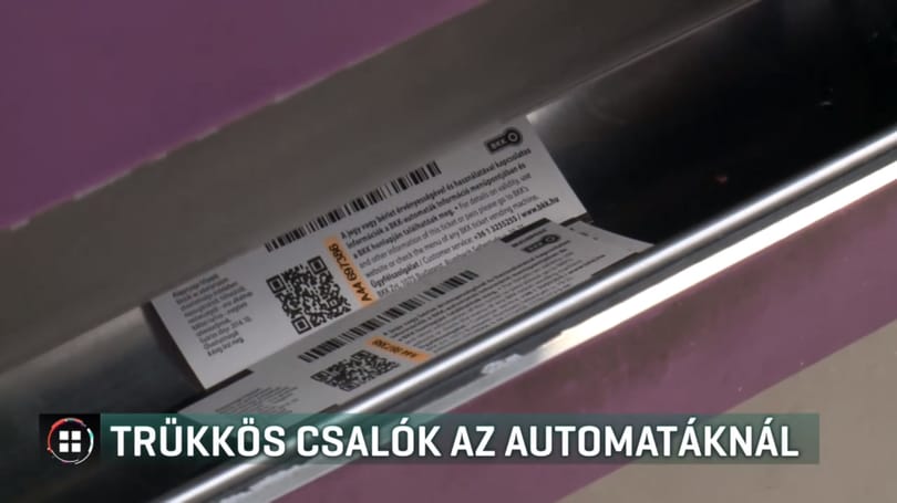 Még mindig könnyű préda a BKK jegyautomatája a csalóknak